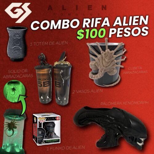 Rifa combo alíen