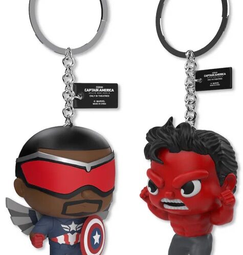 Set Llaveros capitán América