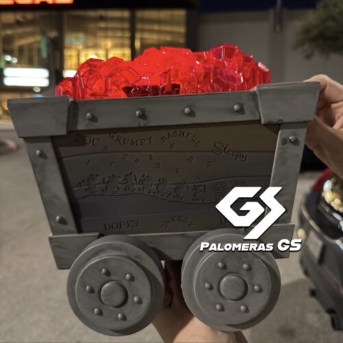 Carrito de mina palomera