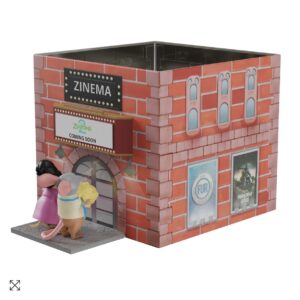 Palomera de lata “Zinema”