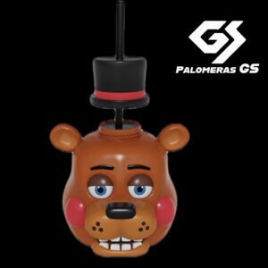 Vaso Cabeza de Freddy