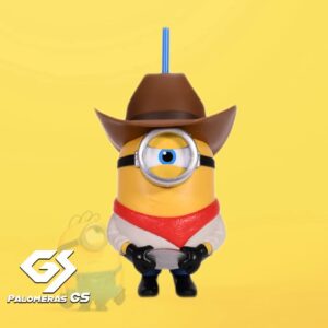 Vaso Minion Vaquero